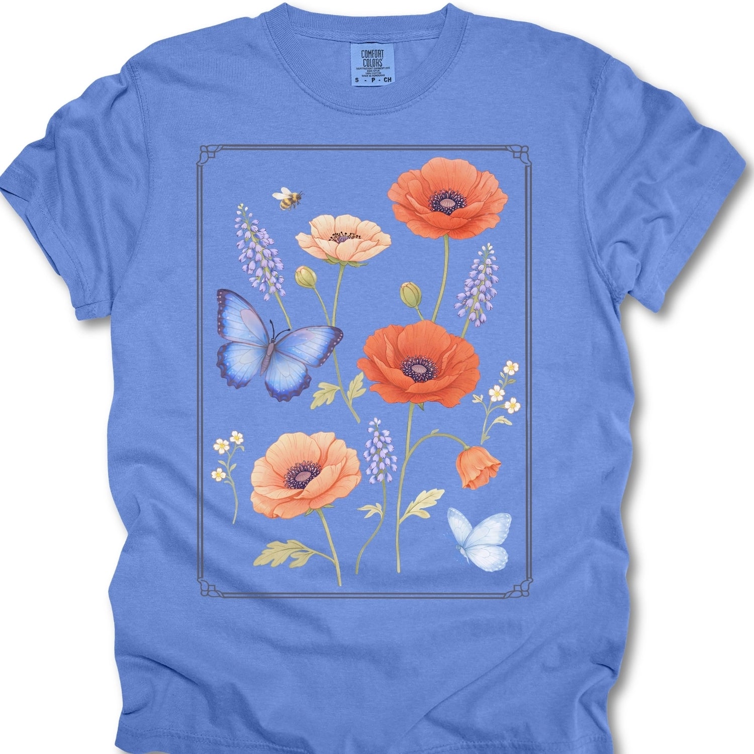 Floral Butterfly T-Shirt