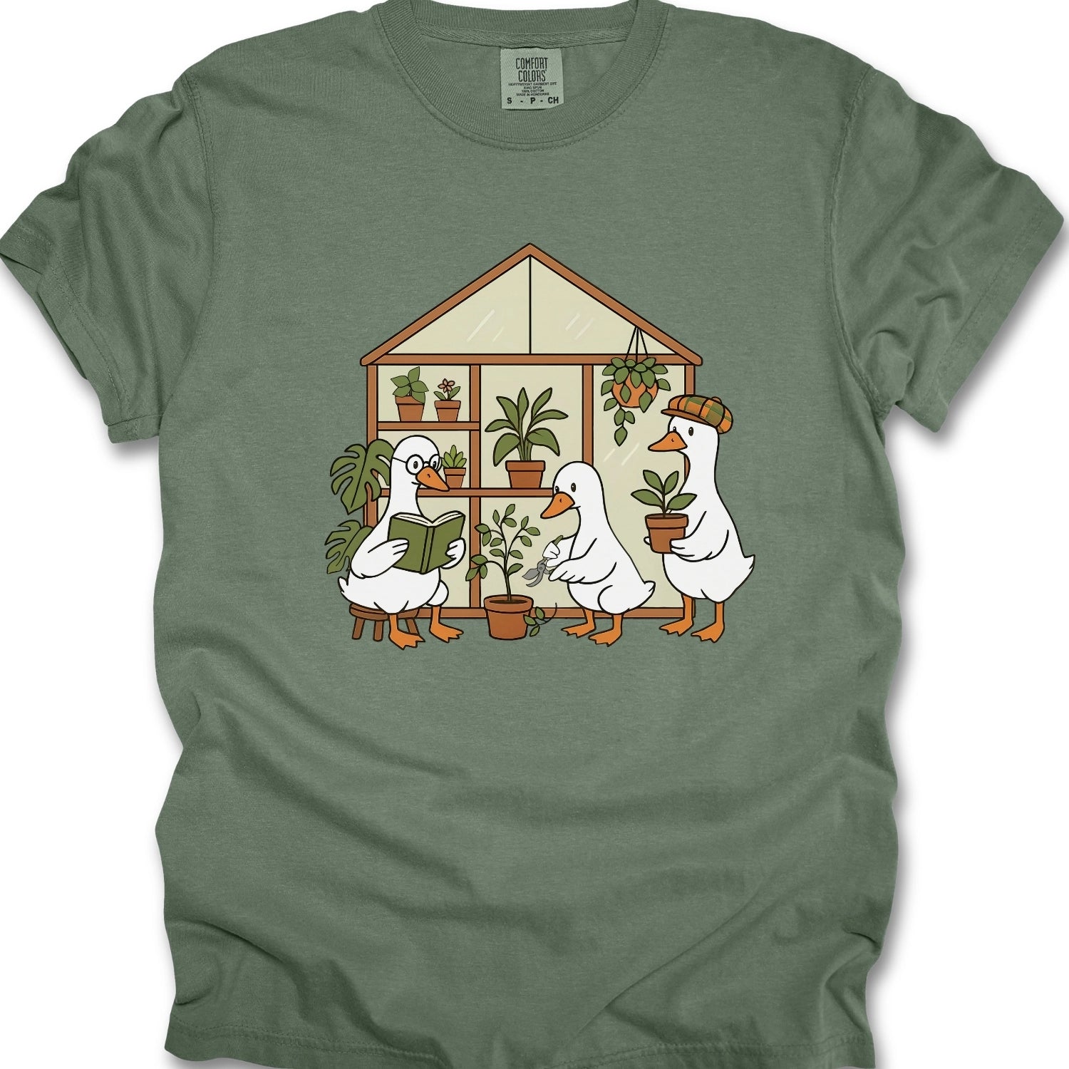 Geese Gardening T-Shirt