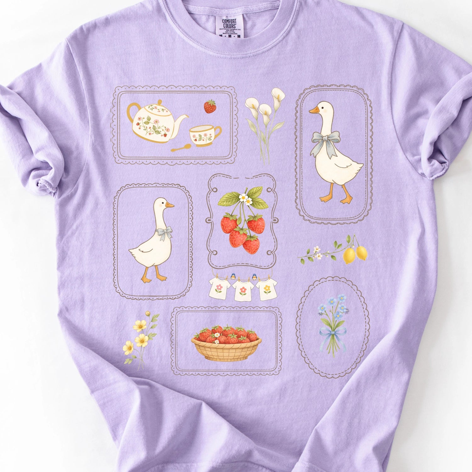 Cottagecore Geese T-Shirt