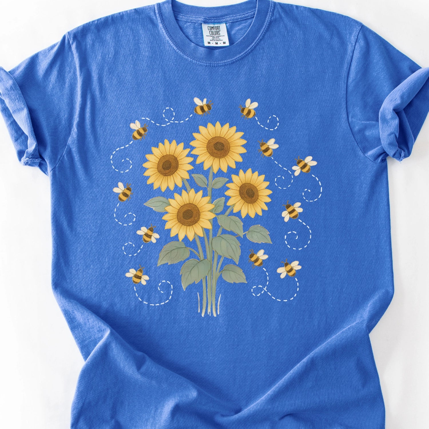 Sunflower and Bees T-shirt
