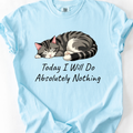 Sleeping Cat T-Shirt