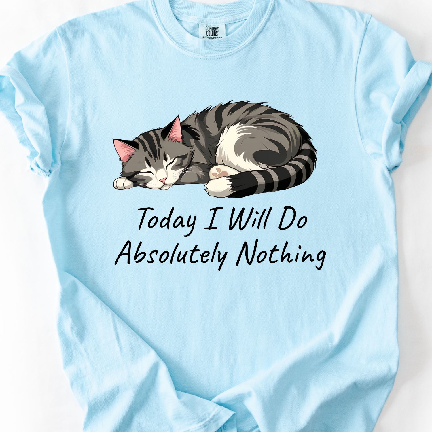 Sleeping Cat T-Shirt