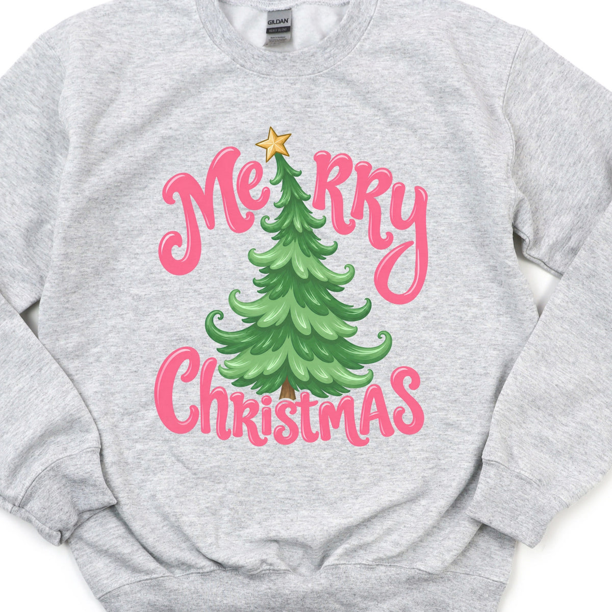 Merry Christmas Tree Sweatshirt