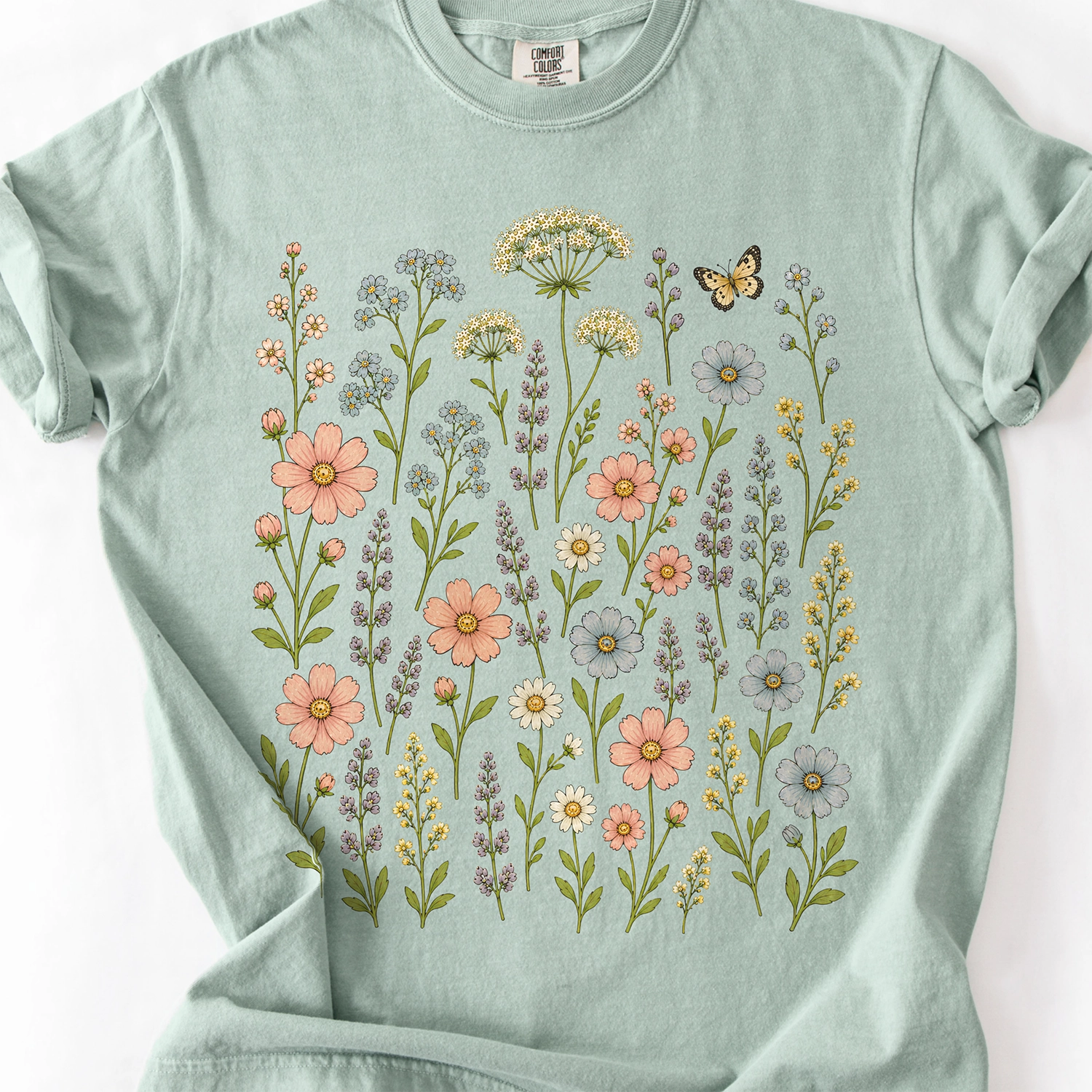 Flora Collage T-Shirt