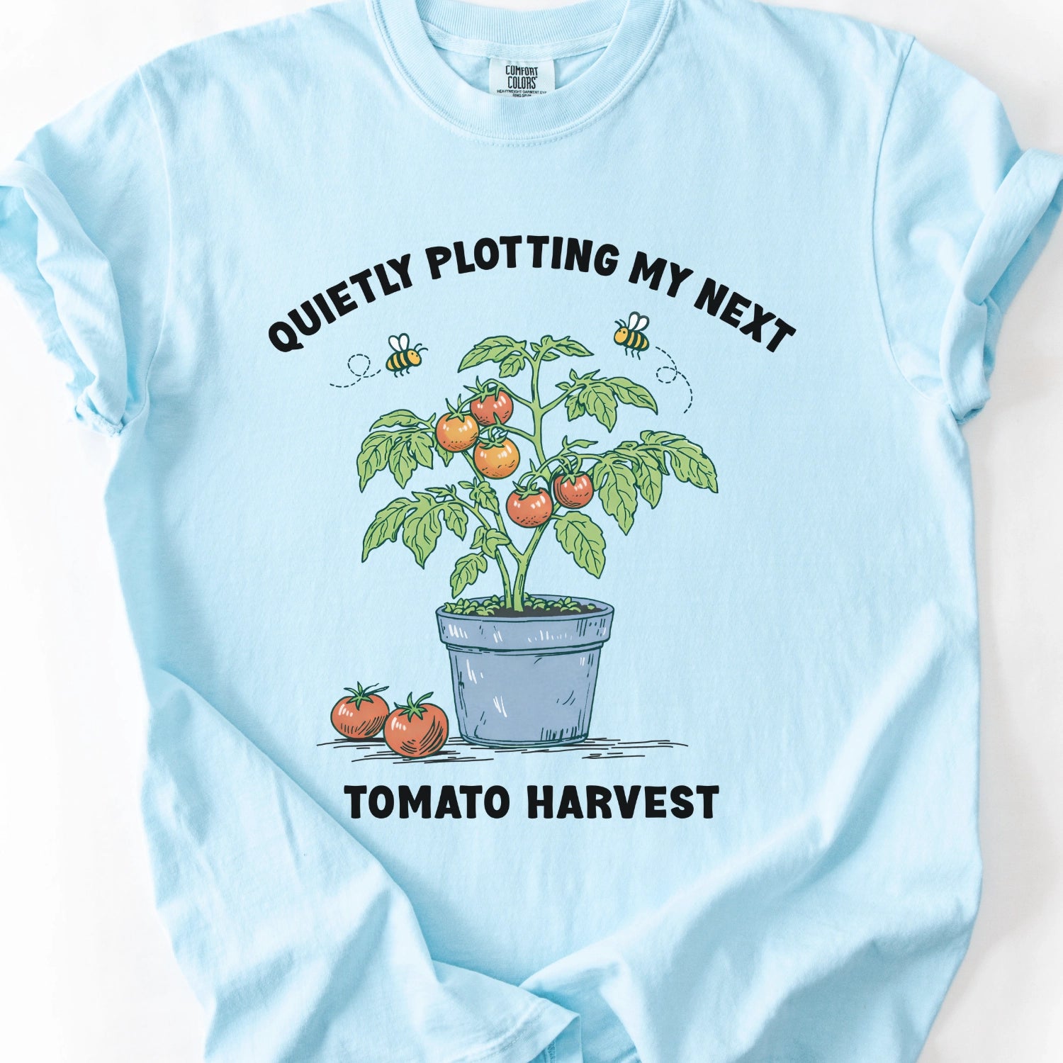 Quietly Plotting My Next Tomato Harvest T-Shirt