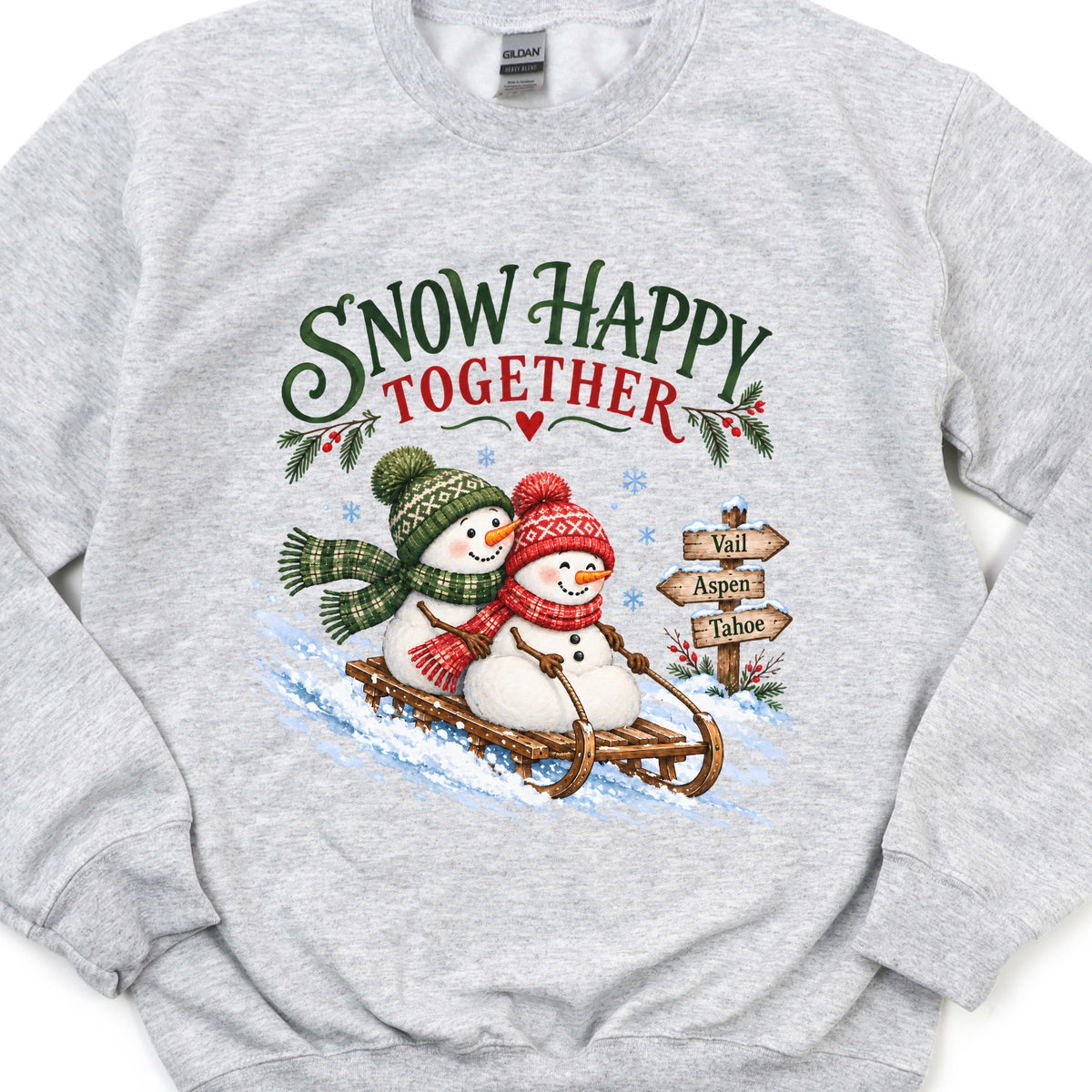 Snow Happy Together Sweatshirt
