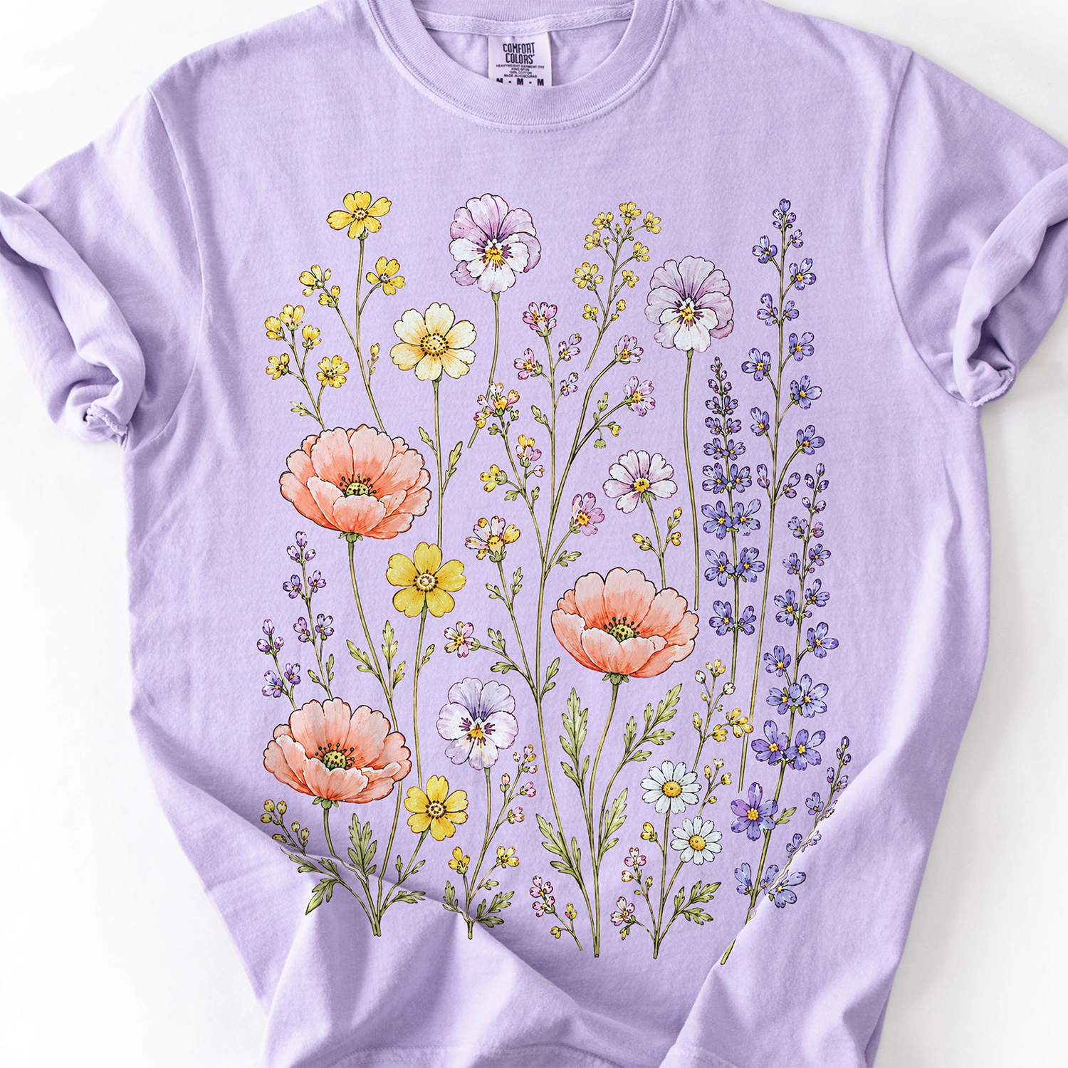 Wildflower Collage T-Shirt