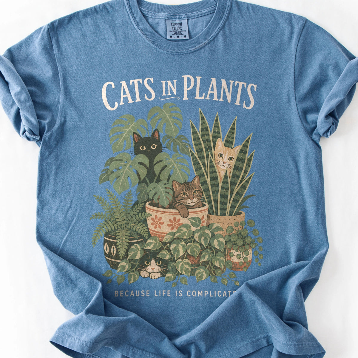 Cats in Plants T-Shirt