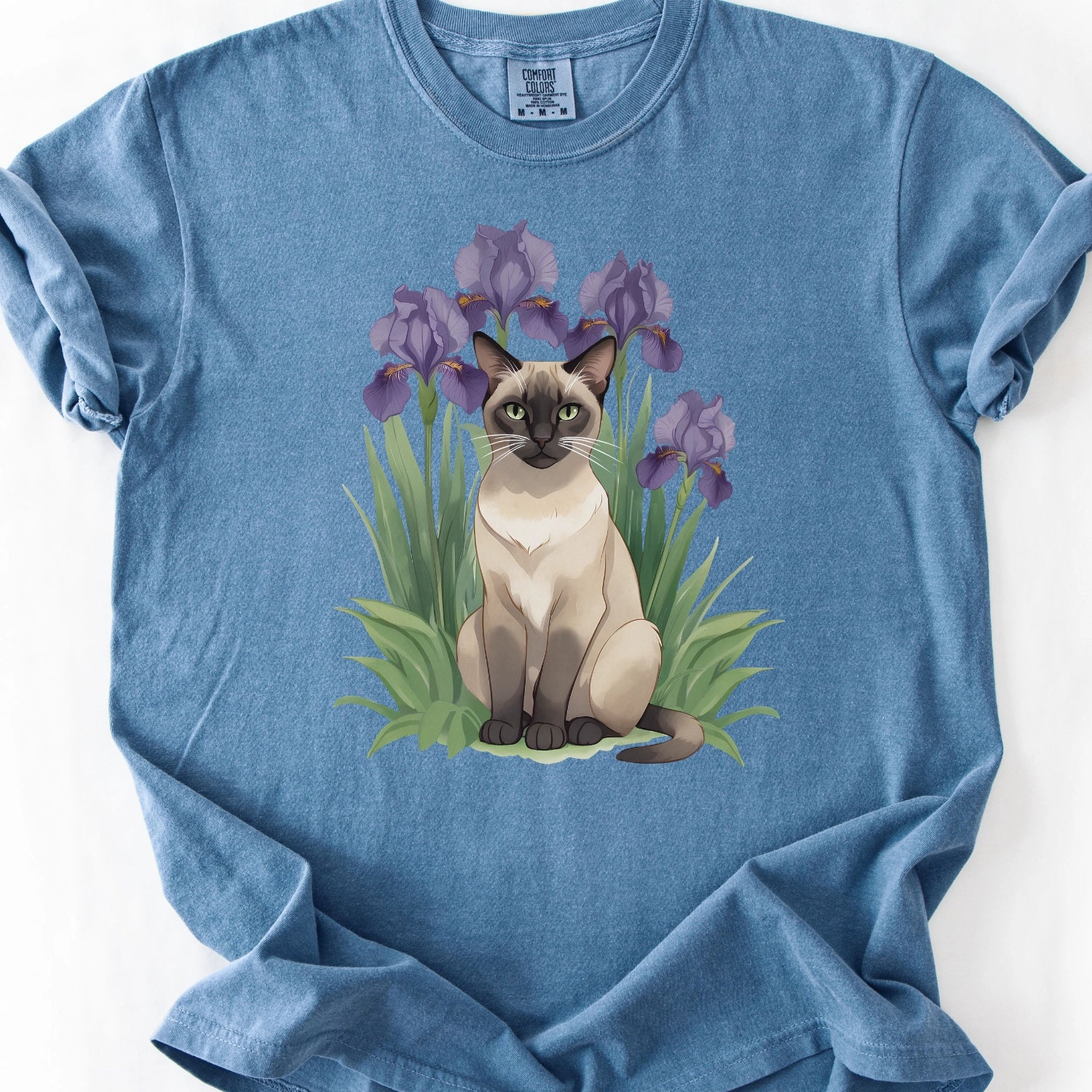 Floral Cat T-Shirt