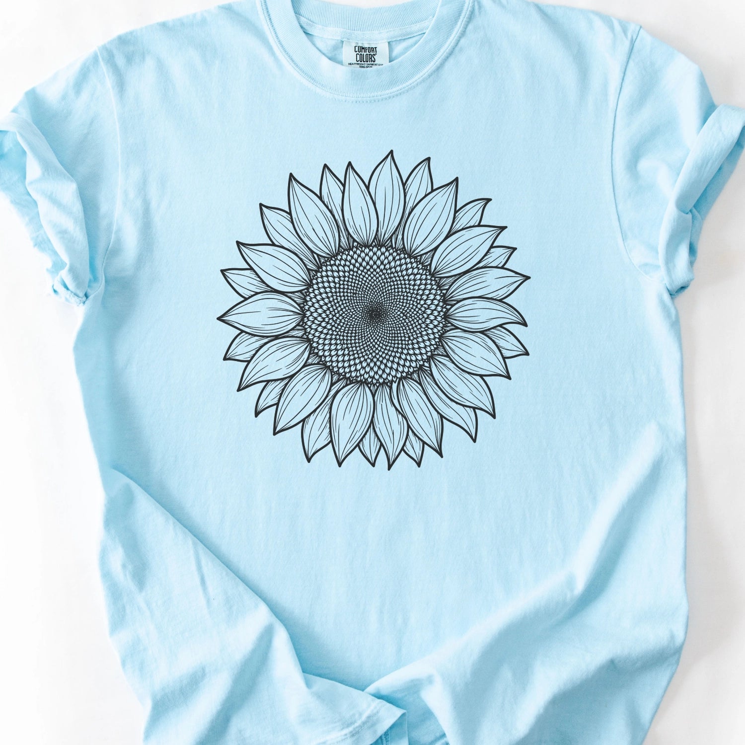 Stencil Sunflower T-shirt