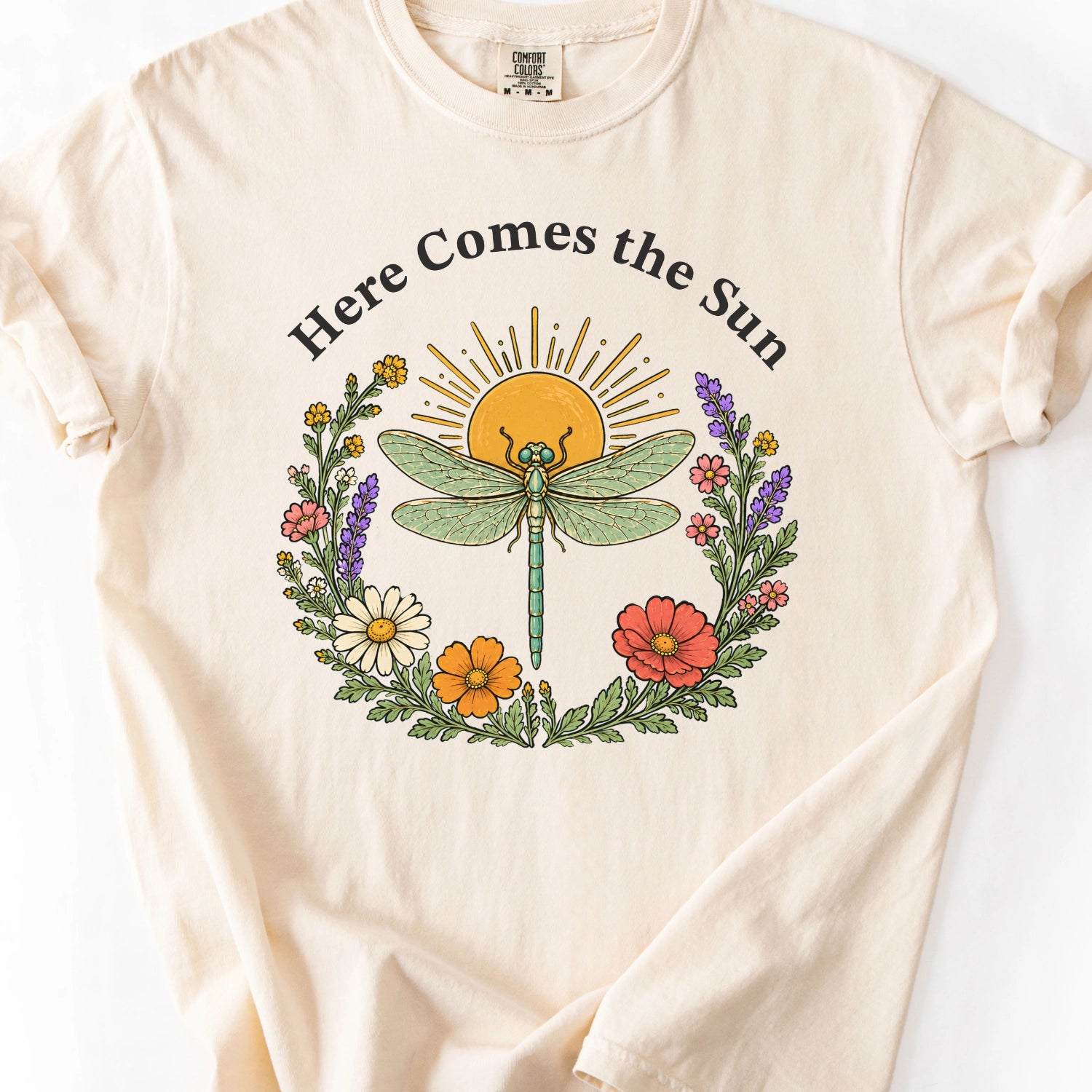 Here Comes The Sun Dragonfly T-Shirt
