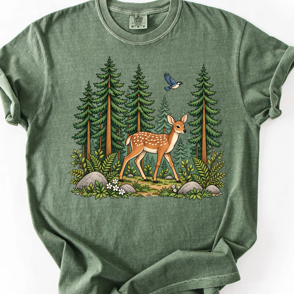 Deer in the Forest T-Shirt