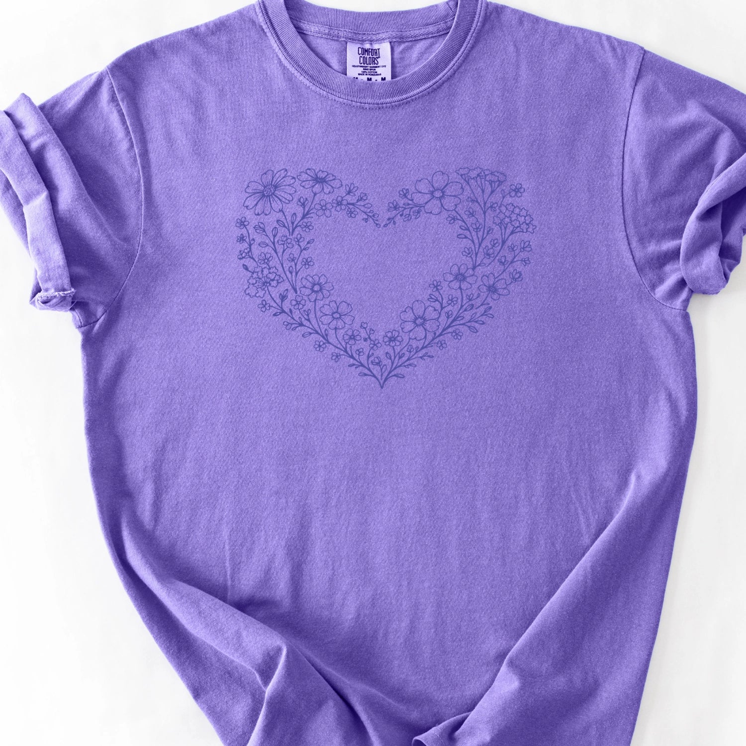 Floral Heart T-Shirt