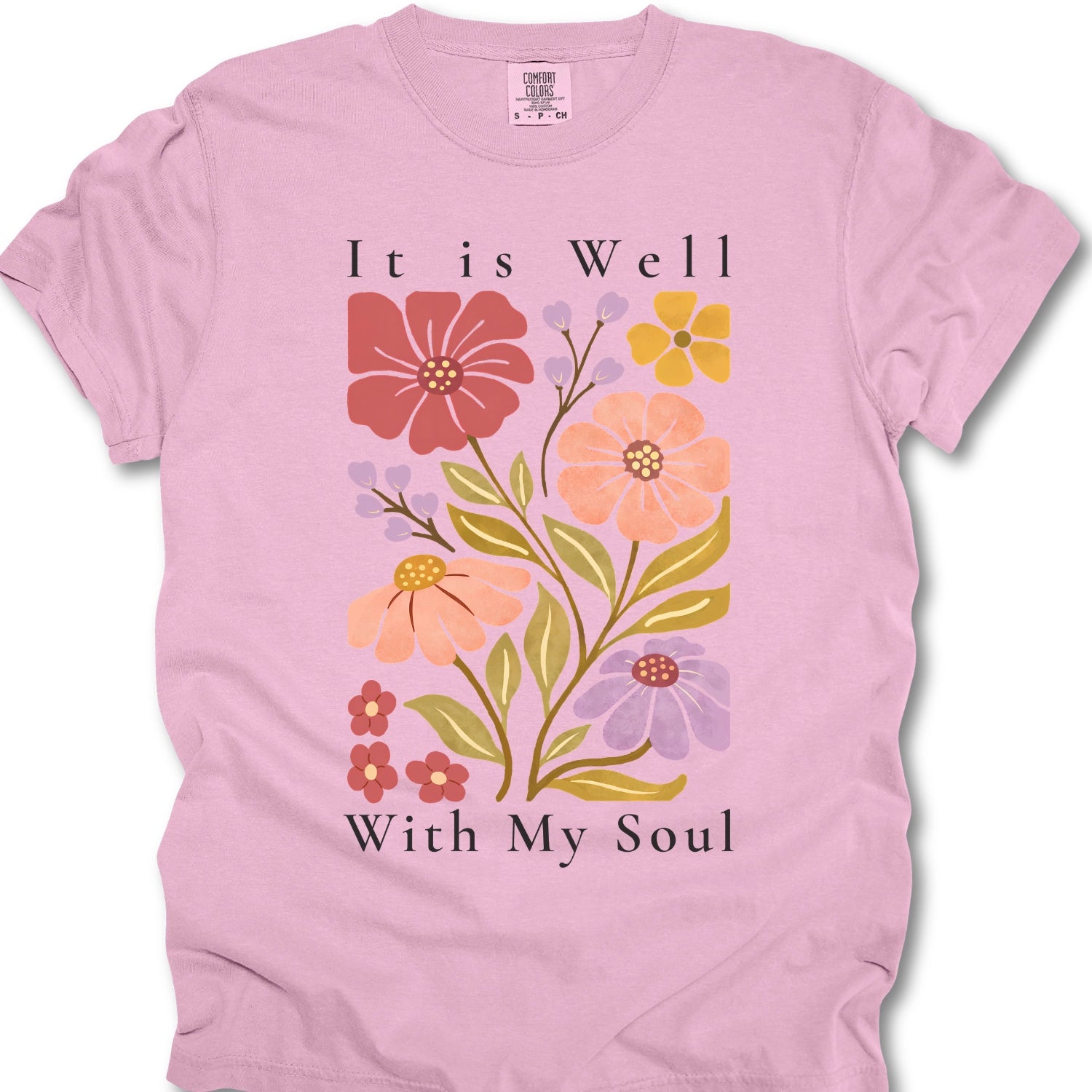Inspirational Floral T-shirt