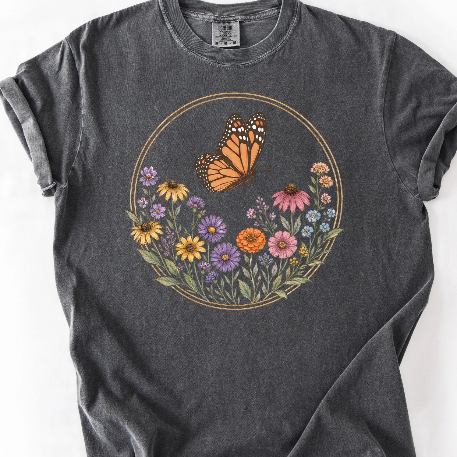 Botanical Butterfly T-Shirt