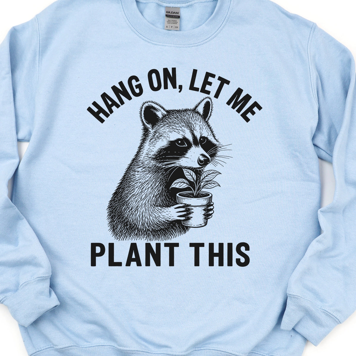 Racoon Gardening Sweatshirt