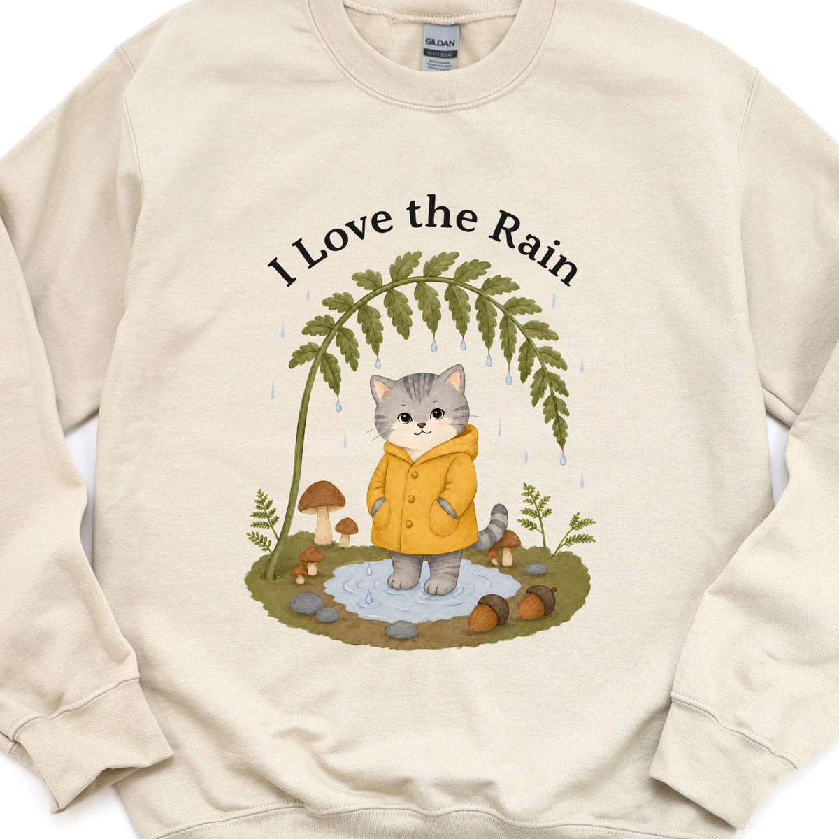 I Love The Rain Sweatshirt