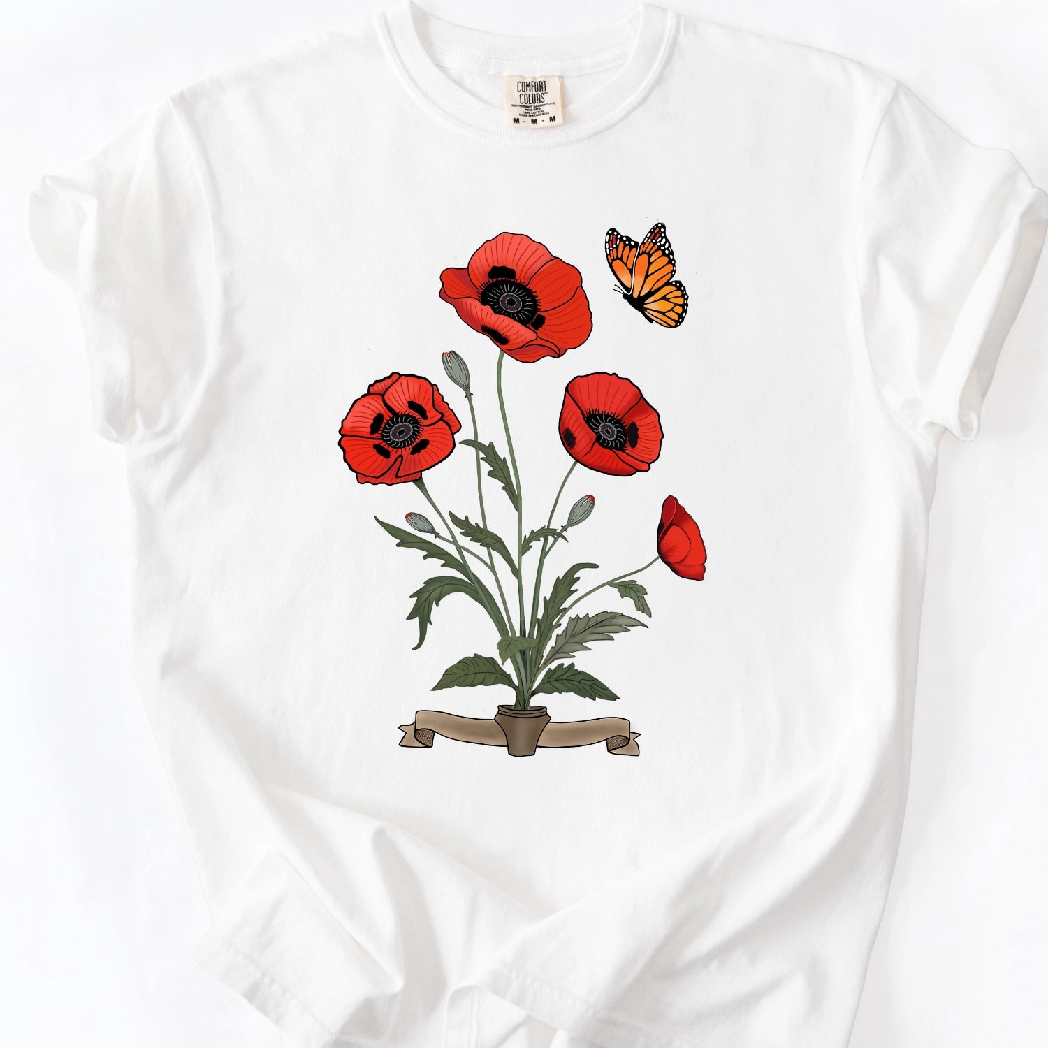 Poppy Flower T-Shirt