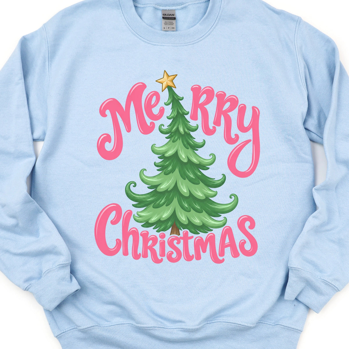 Merry Christmas Tree Sweatshirt