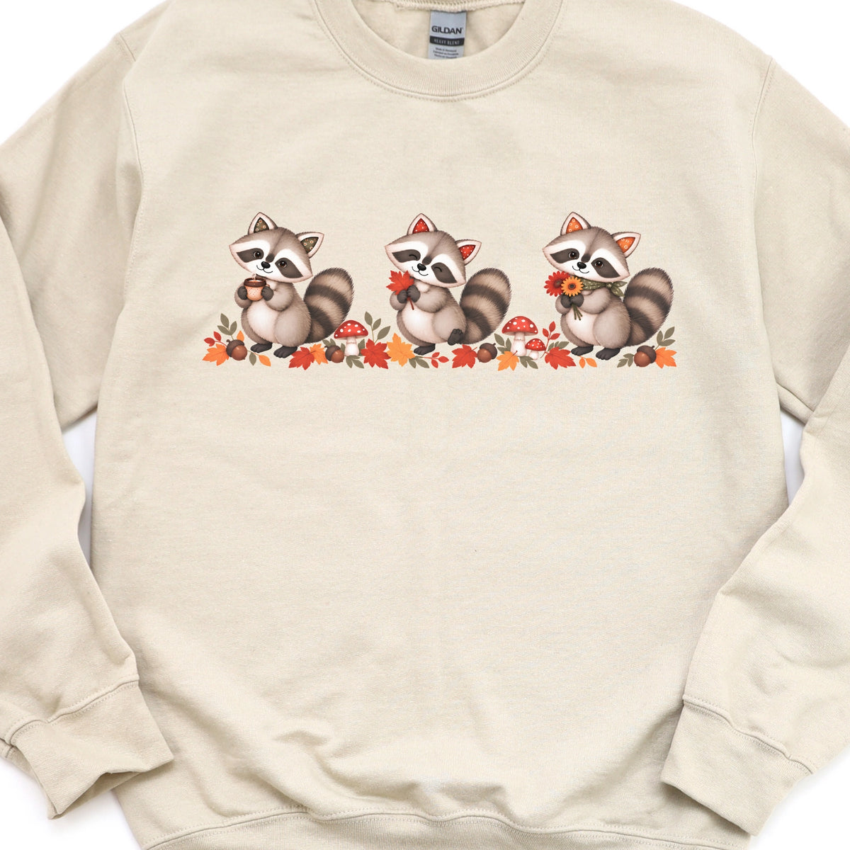 Three Little Raccoons Sweatshirt