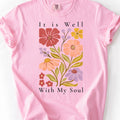 Inspirational Floral T-shirt