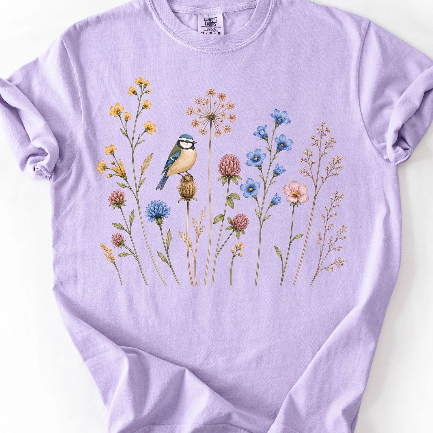 Wildflower Bird T-Shirt