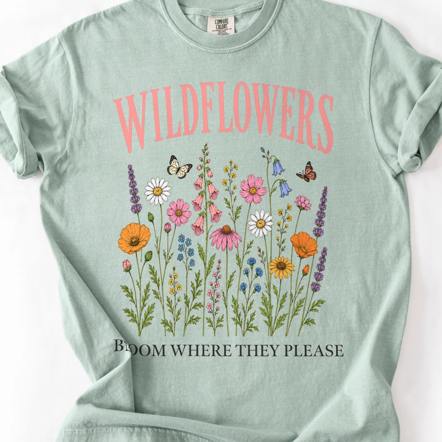 Wildflowers Bloom Where They're Planted