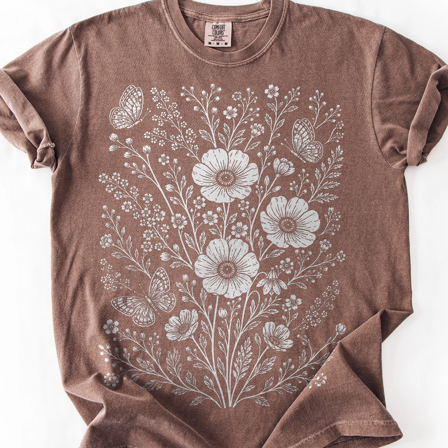 Flower Collage T-Shirt