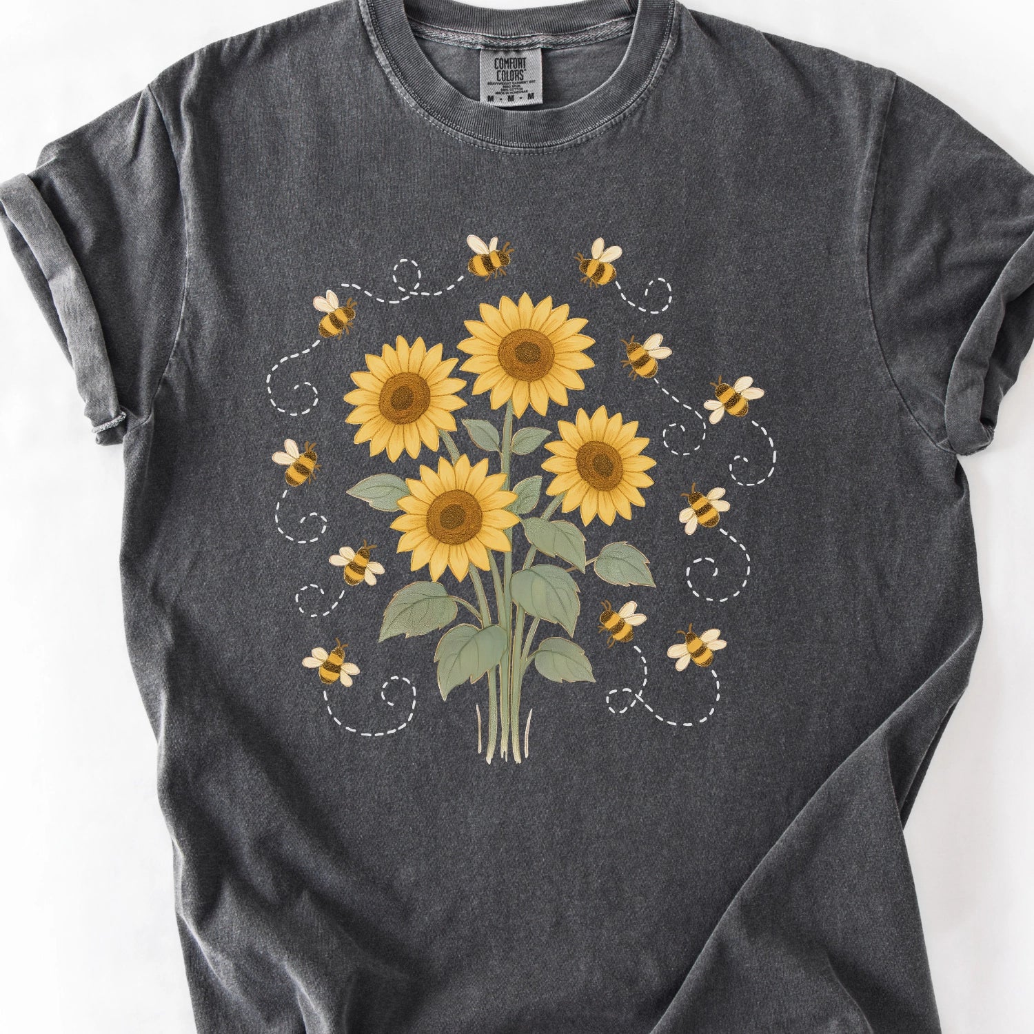 Sunflower and Bees T-shirt