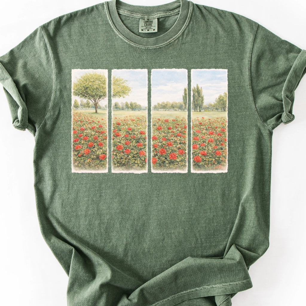 Floral Landscape T-Shirt