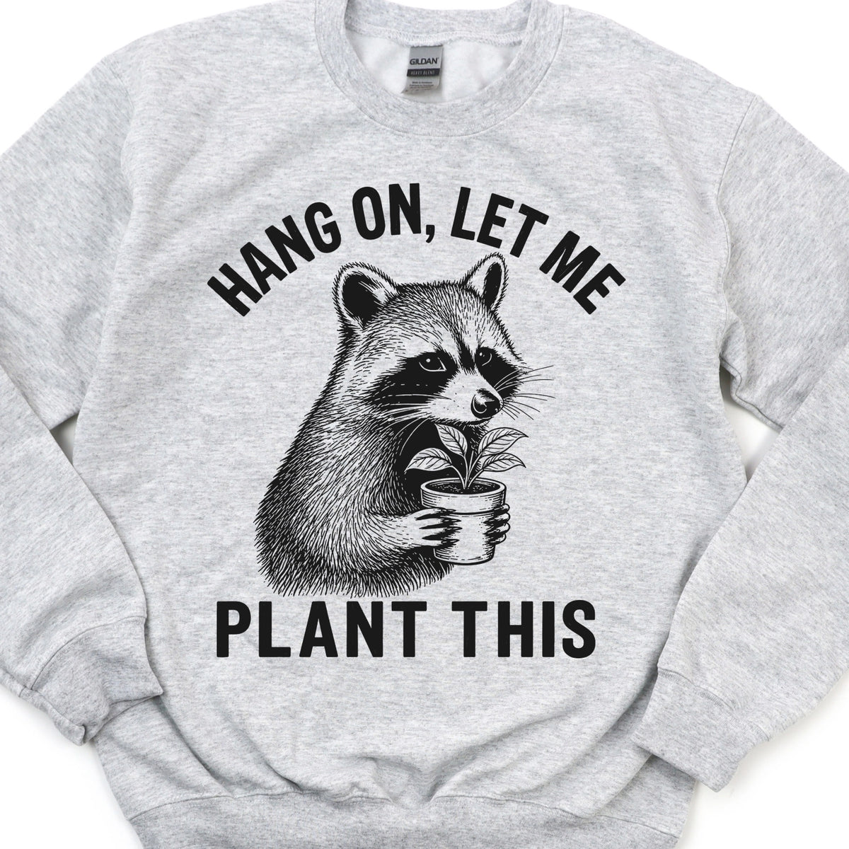 Racoon Gardening Sweatshirt