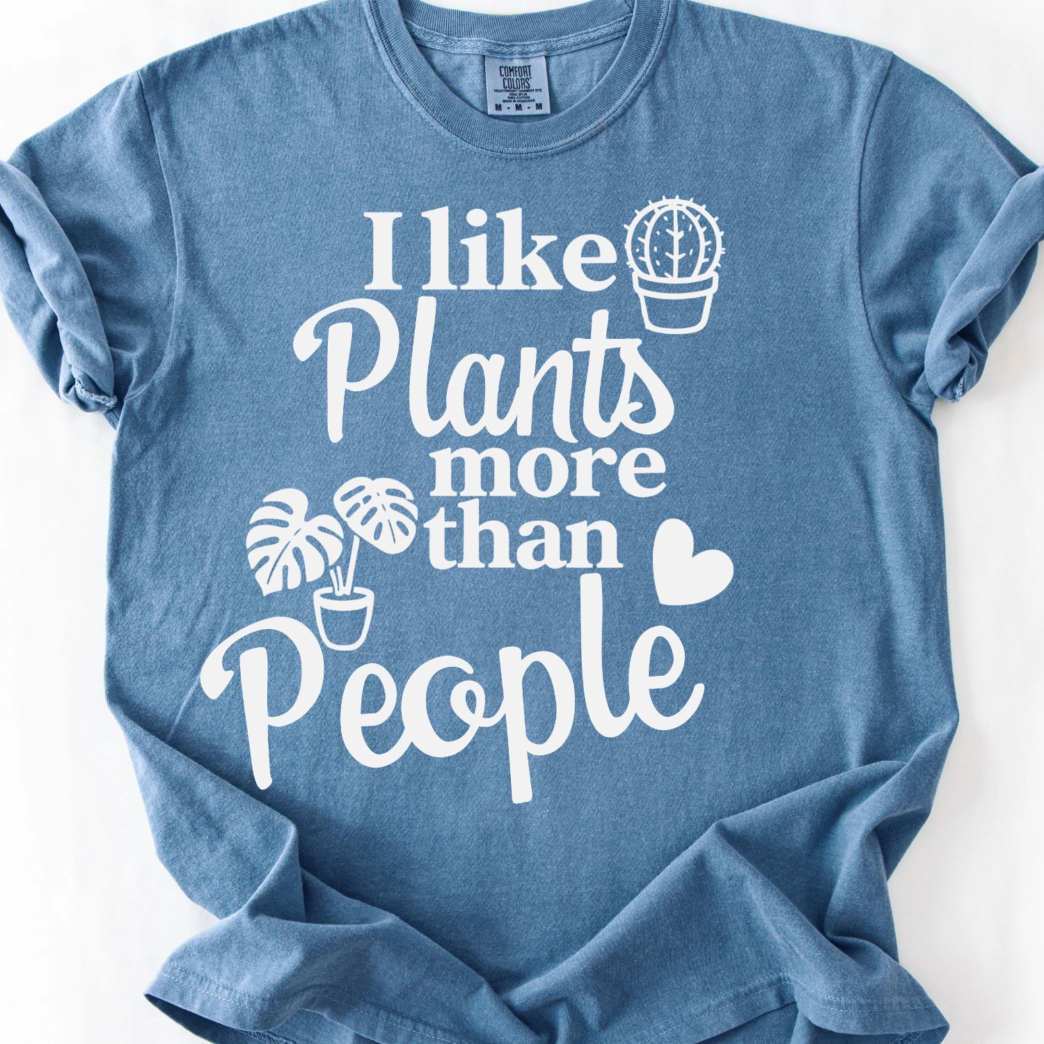 I Like Plants More Than People T-Shirt