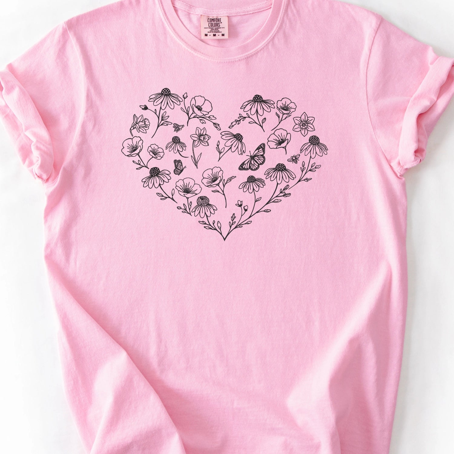 Floral Heart T-shirt