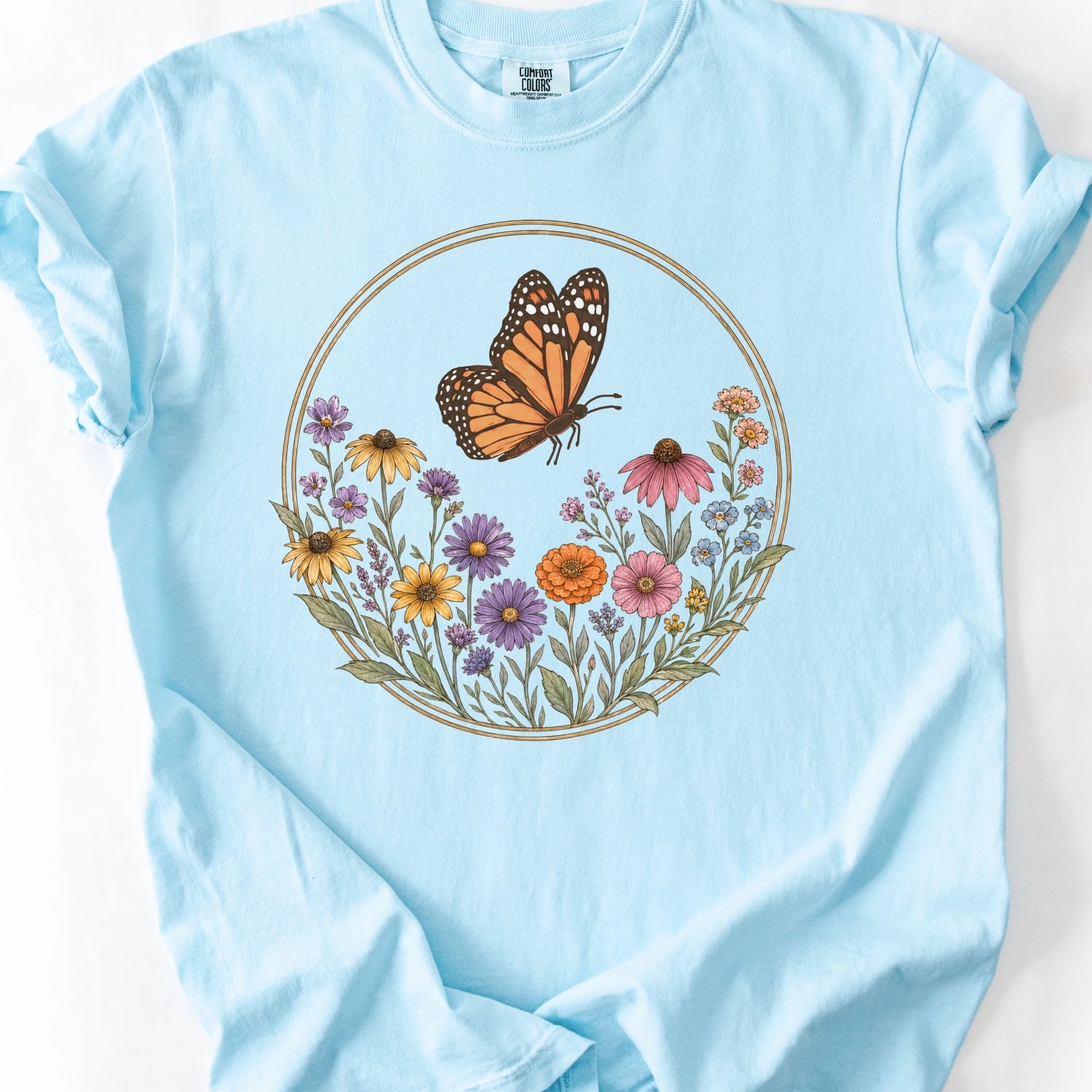 Botanical Butterfly T-Shirt