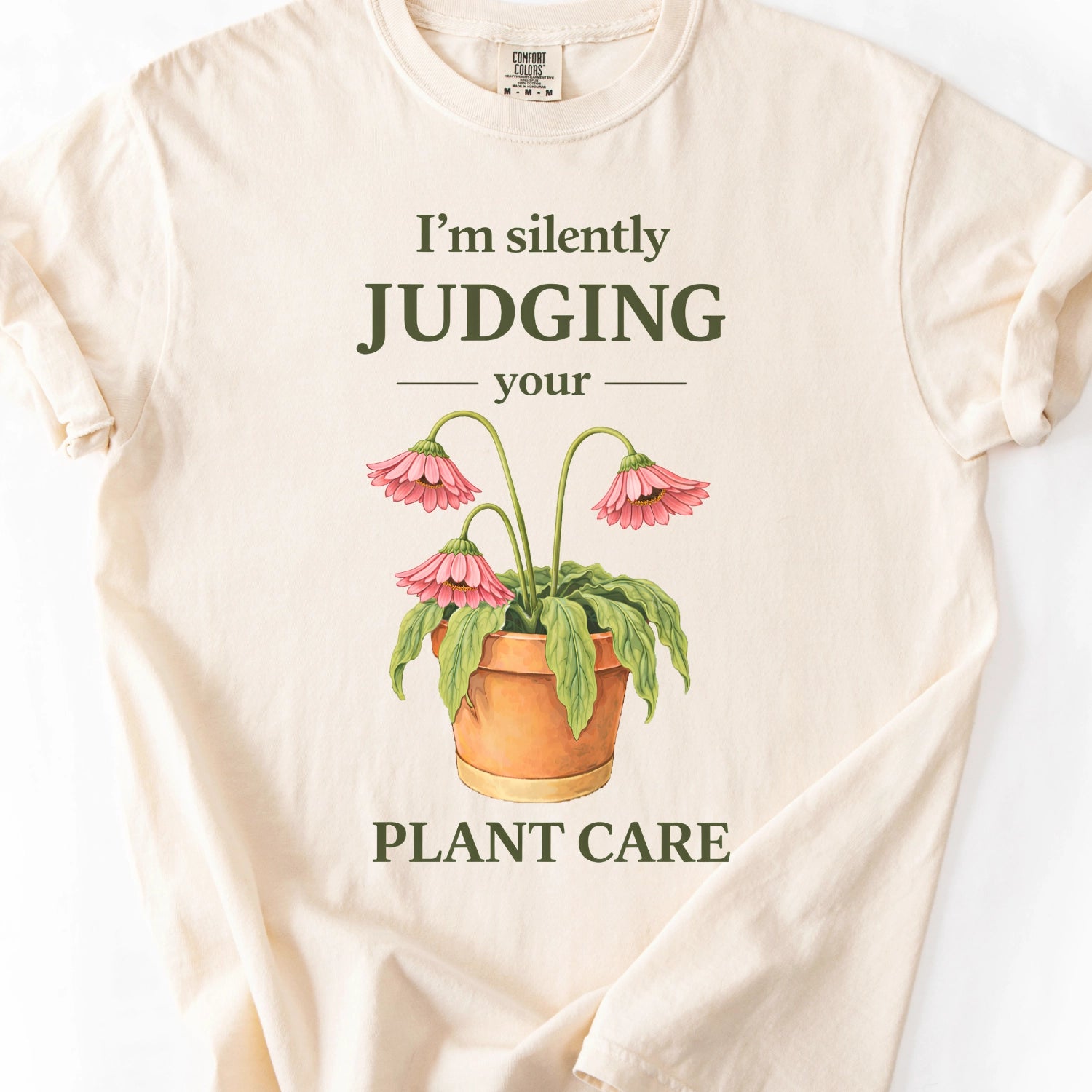 Judging Your Plant Care T-Shirt