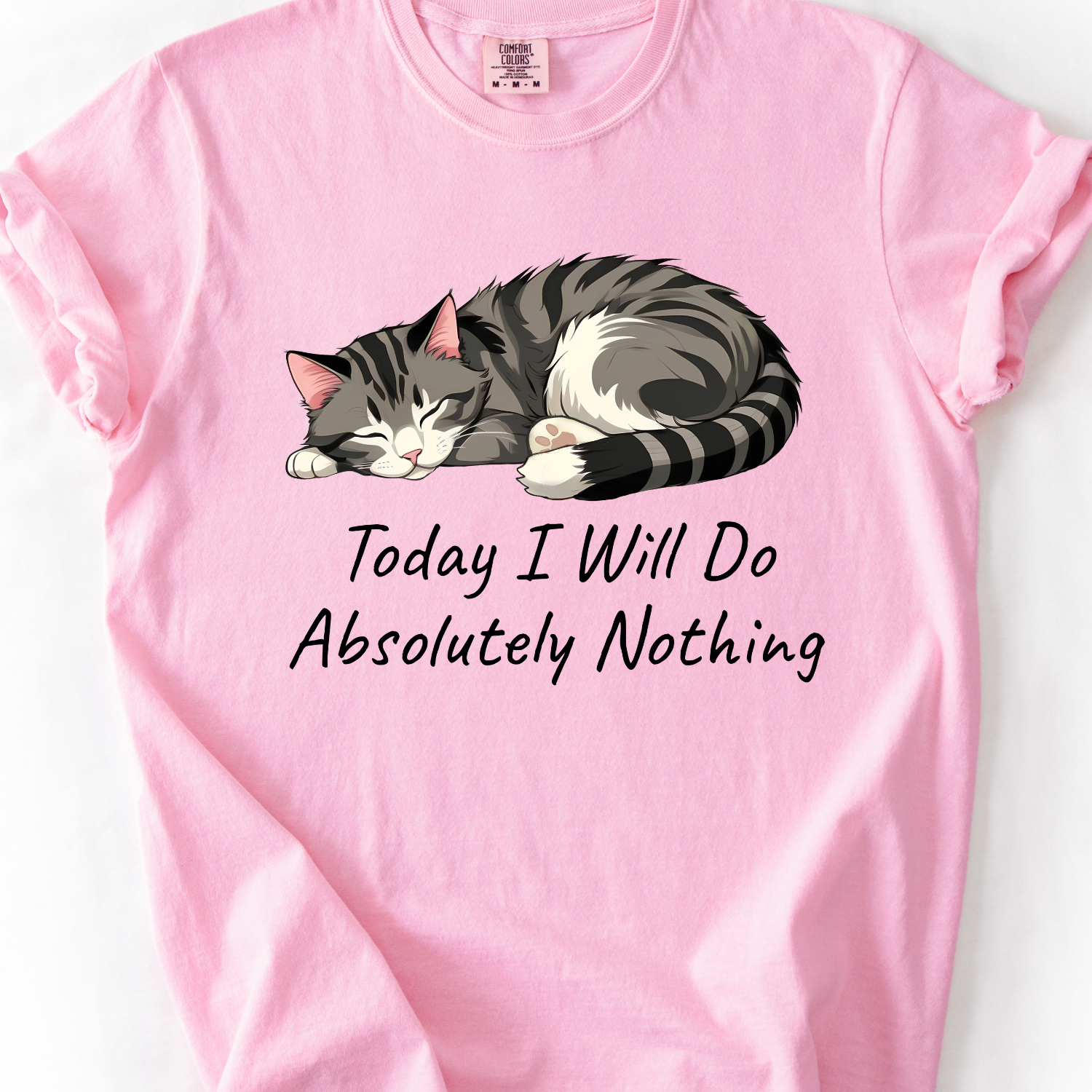 Sleeping Cat T-Shirt