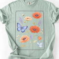 Floral Butterfly T-Shirt