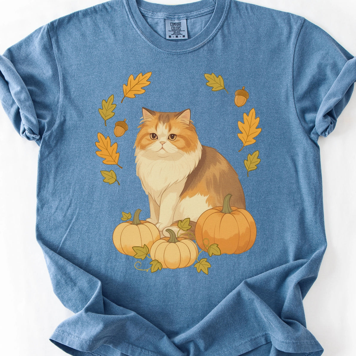 Calico in the Pumpkin Patch T-Shirt