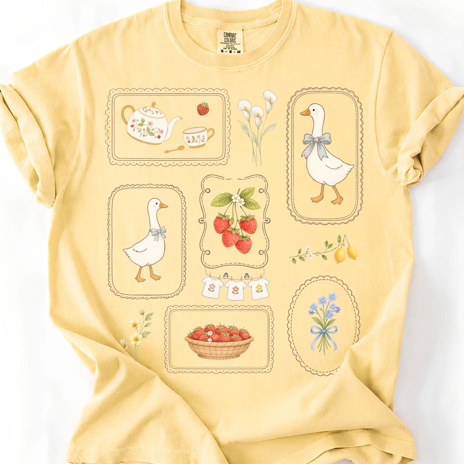 Cottagecore Geese T-Shirt