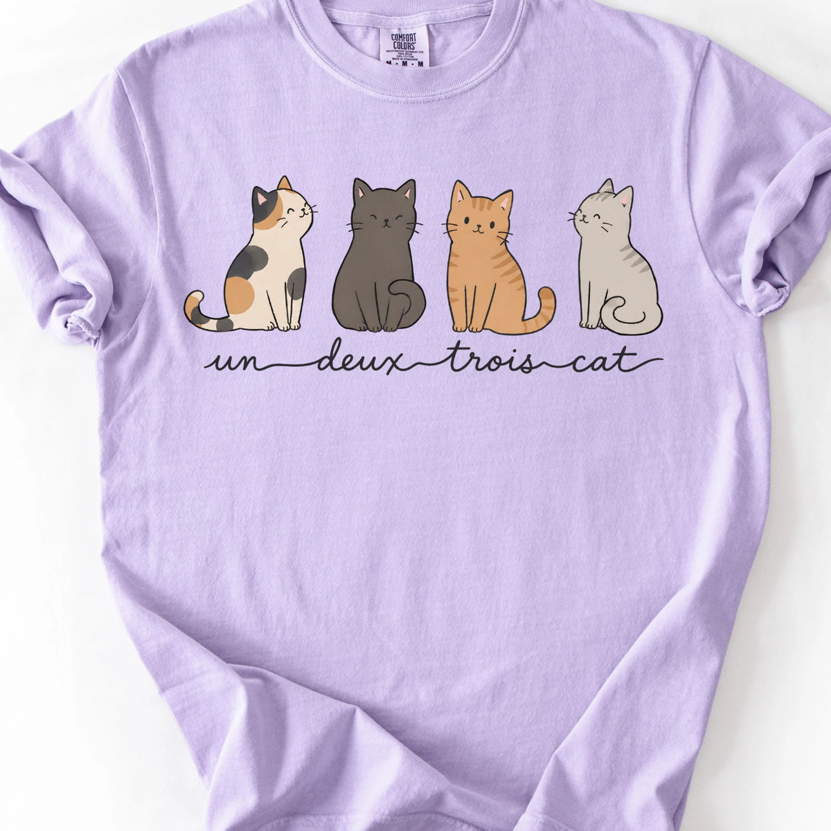 Un Deux Trois Cat T-Shirt