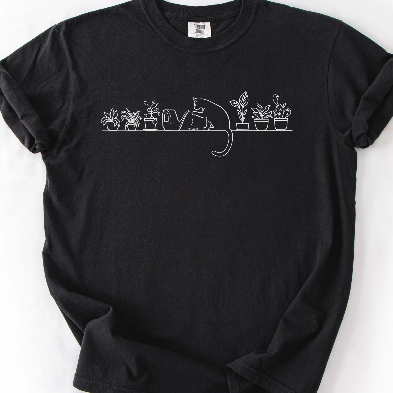 Cat on a Shelf T-Shirt