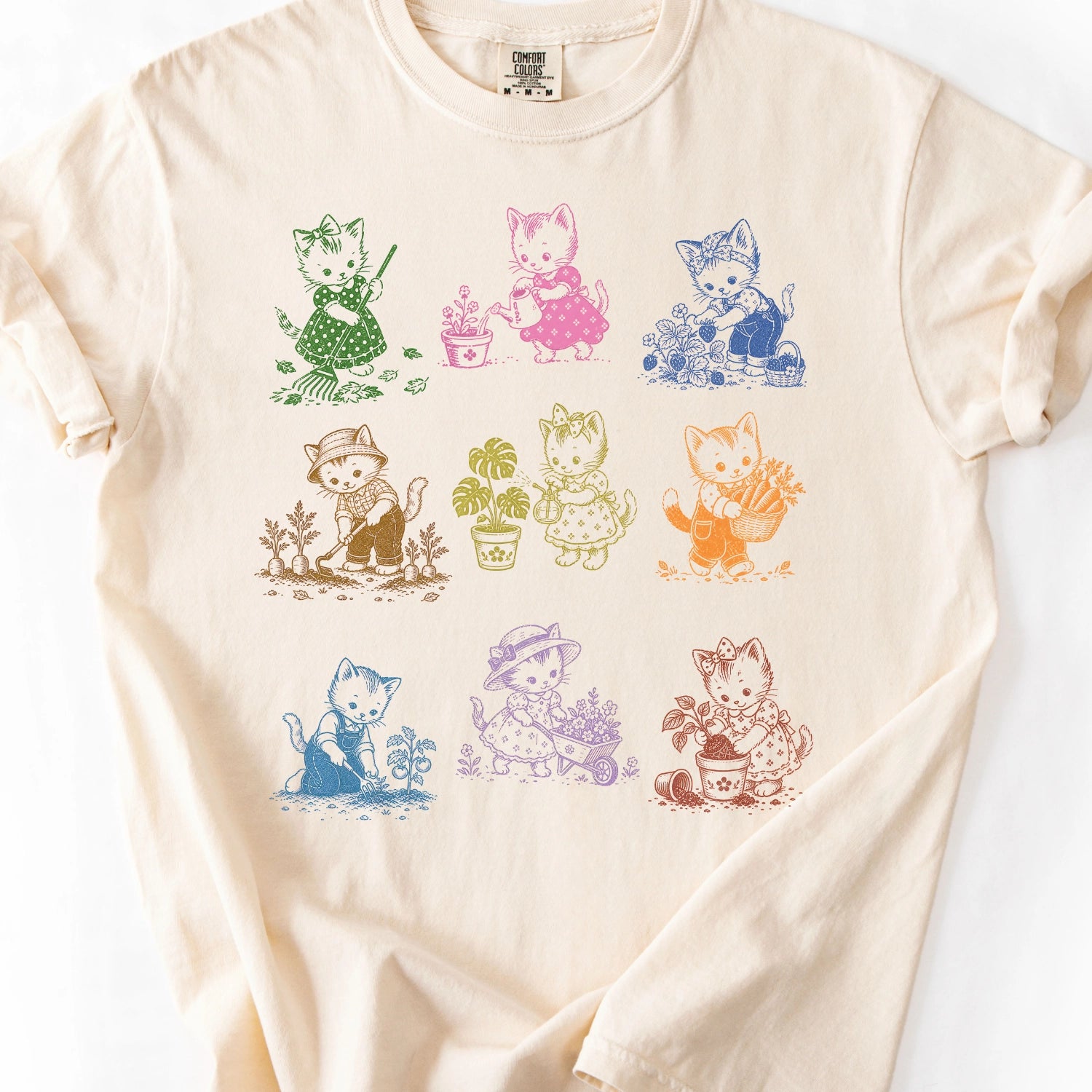 Gardening Cats  T-Shirt