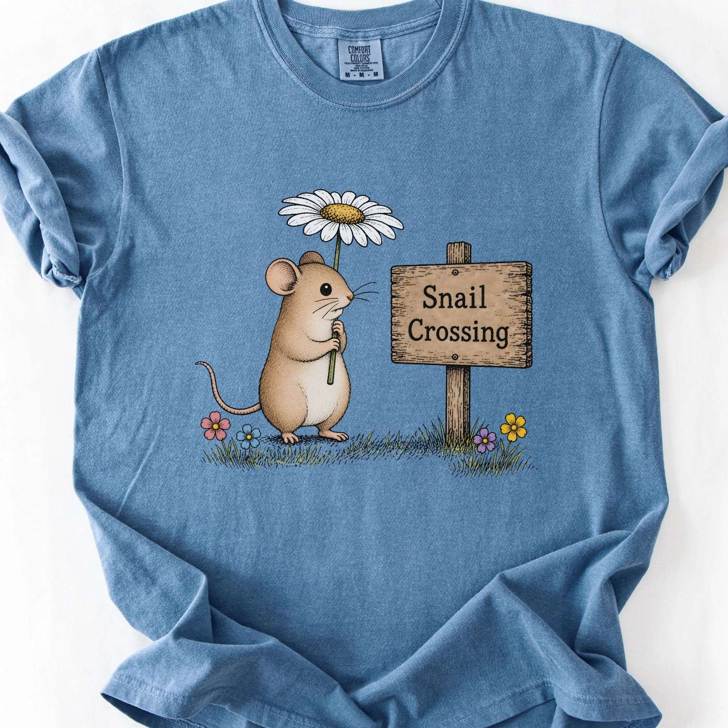 Snail Crossing T-shirt