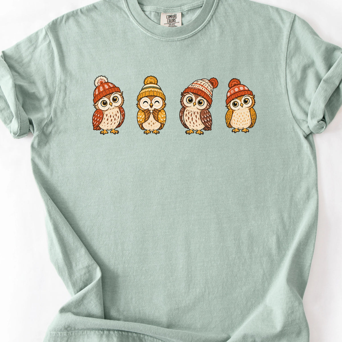 Four Little Owls T-Shirt