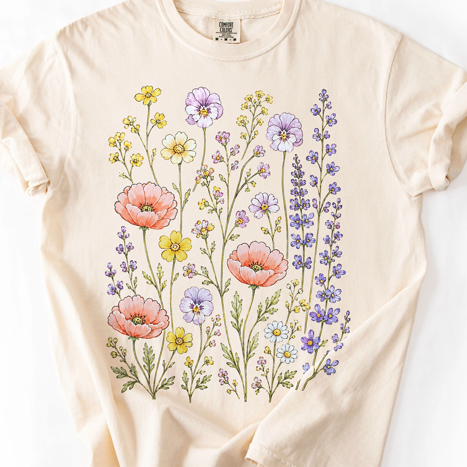 Wildflower Collage T-Shirt