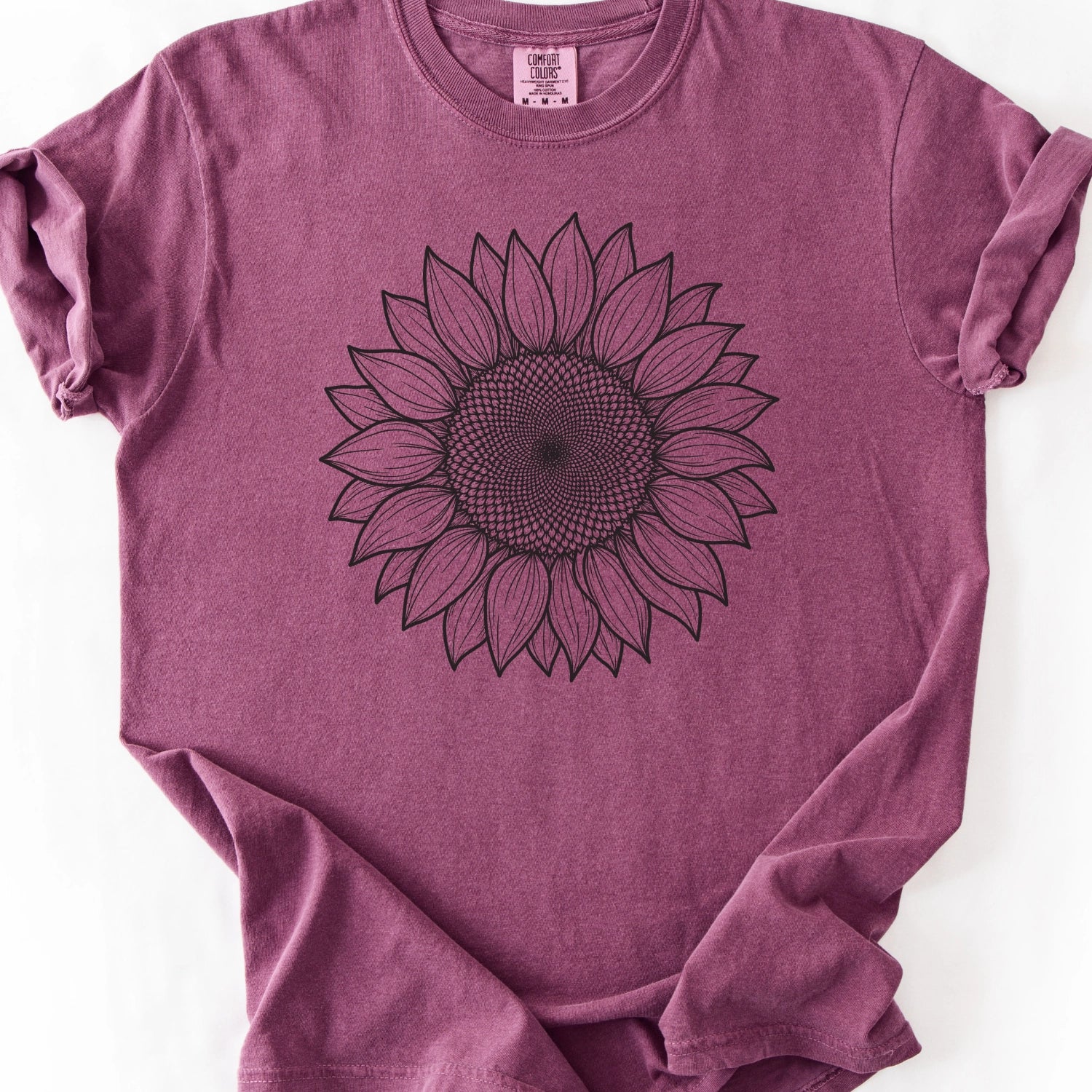 Stencil Sunflower T-shirt