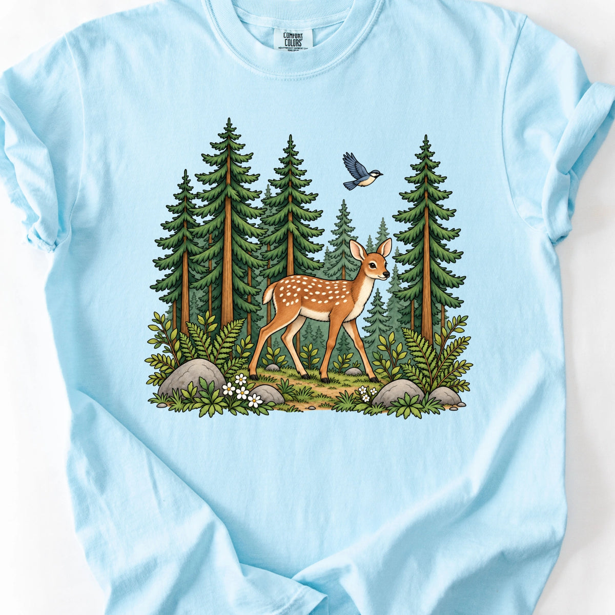 Deer in the Forest T-Shirt