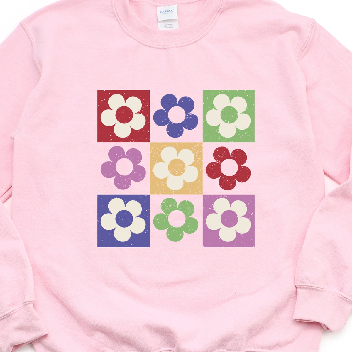 Retro Flower Sweatshirt