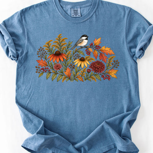 Autumn Chickadee T-Shirt