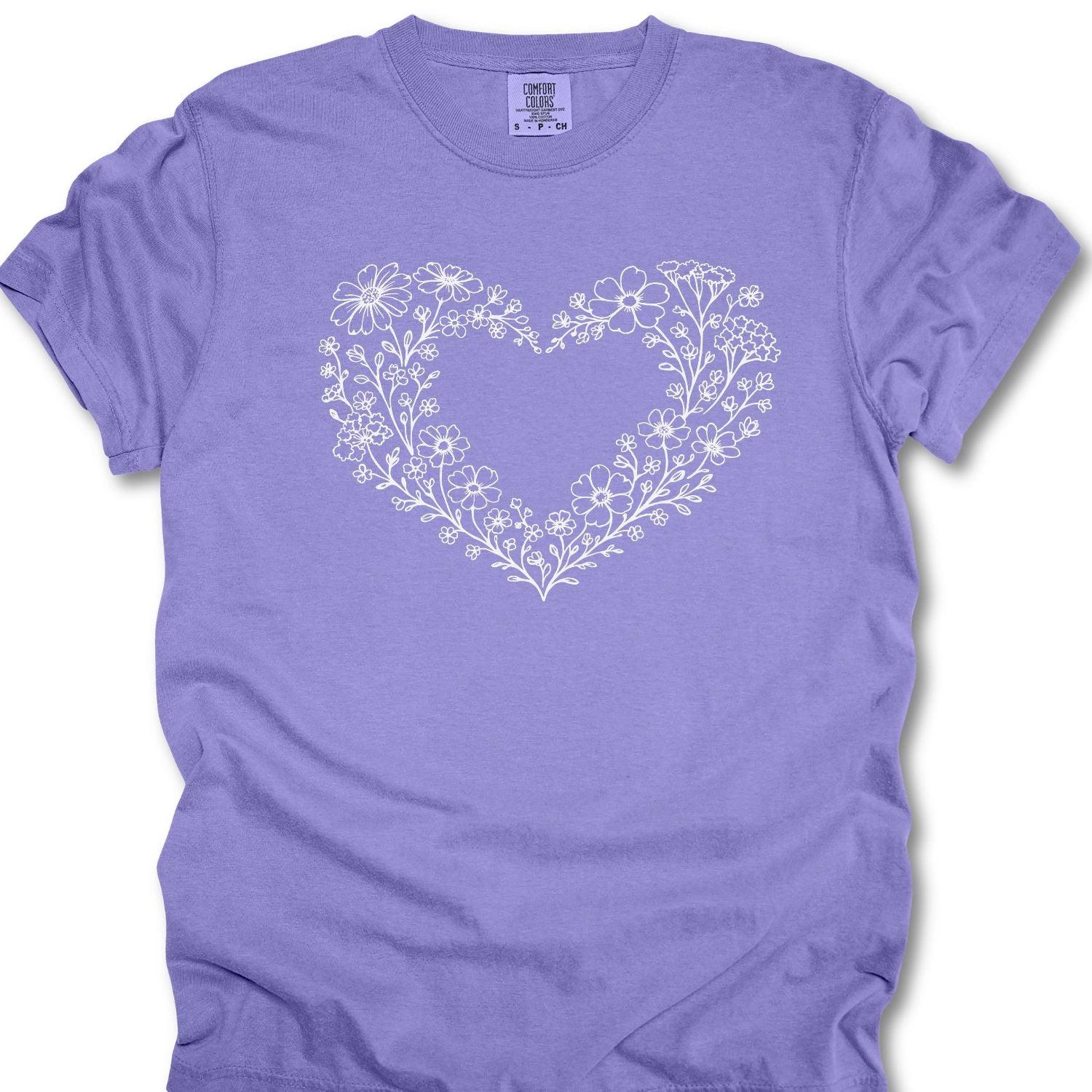 Floral Heart T-shirt